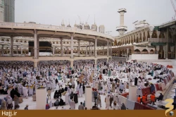 مسجدالحرام در محاصره ساخت و ساز/ تصاويري از صبح امروز