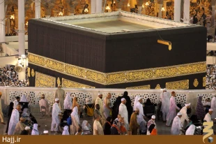 طواف در چه جهتي منطقي تر است + تصاوير طواف در شب گذشته