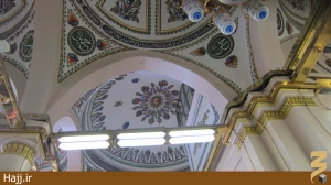 تصاویرشما  نام مبارک امام حسین در مسجدالنبی