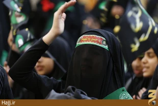 دختران عزادار حسيني در نجف اشرف/تصاوير