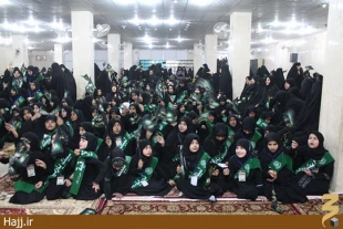 دختران عزادار حسيني در نجف اشرف/تصاوير