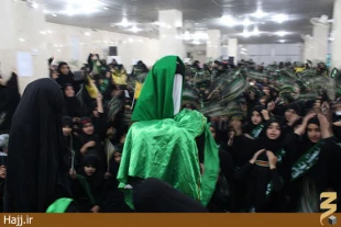 دختران عزادار حسيني در نجف اشرف/تصاوير