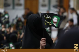 دختران عزادار حسيني در نجف اشرف/تصاوير