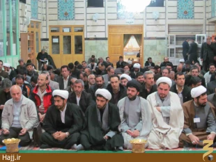 حضور مسوولان فرهنگي عمره در حرم حضرت معصومه/تصاوير