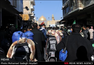 روز جمعه اوج ترافيك زائران حسيني در نجف