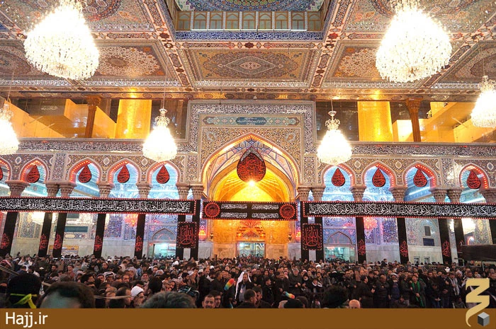 گزارش تصويري از  «موكب امام رضا»ايرانيان در كربلا 