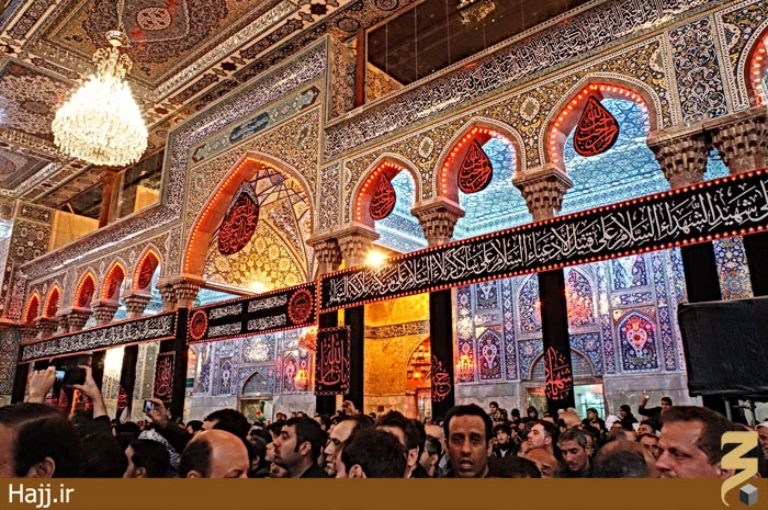 تصاوير جديد از موكب امام رضا ايرانيان در كربلاي معلي