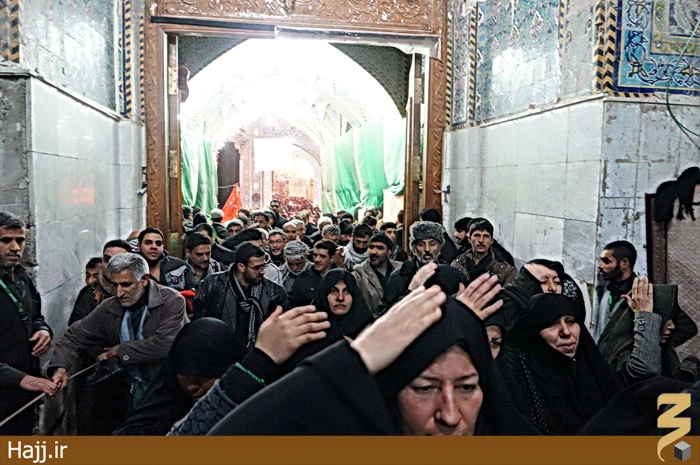 تصاوير جديد از موكب امام رضا ايرانيان در كربلاي معلي
