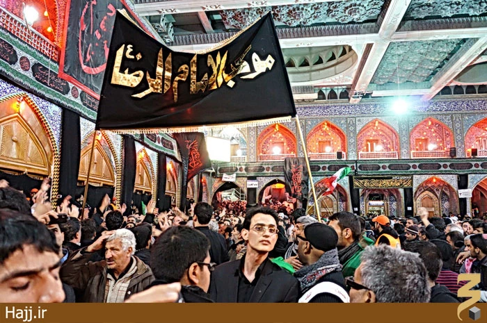 تصاوير جديد از موكب امام رضا ايرانيان در كربلاي معلي