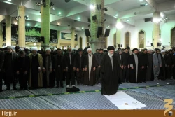 مراسم عزاداري اربعين حسيني در حضور رهبر انقلاب برگزار شد 