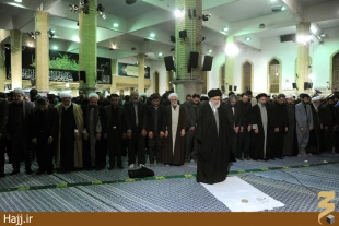 مراسم عزاداري اربعين حسيني در حضور رهبر انقلاب برگزار شد 