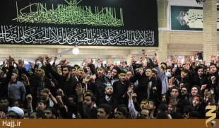مراسم عزاداري اربعين حسيني در حضور رهبر انقلاب برگزار شد 