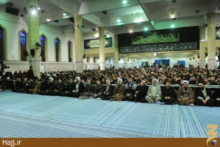 مراسم عزاداري اربعين حسيني در حضور رهبر انقلاب برگزار شد 