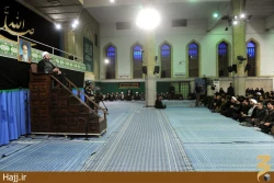 مراسم عزاداري اربعين حسيني در حضور رهبر انقلاب برگزار شد 