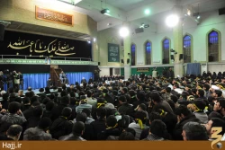 مراسم عزاداري اربعين حسيني در حضور رهبر انقلاب برگزار شد 