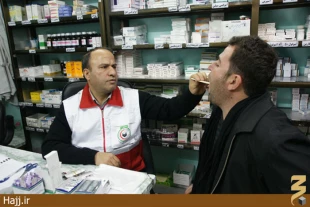 تصاوير شما/فعاليت پزشكان ايراني در كربلا