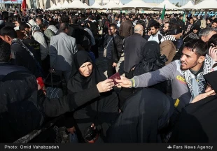 زائرين اربعين حسيني در مرز مهران/ گزارش تصويري