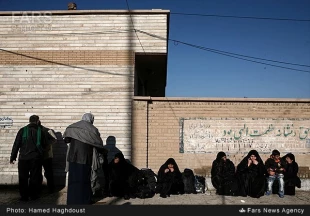 زائرين اربعين حسيني در مرز مهران/ گزارش تصويري