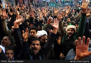 بين الحرمين نگين حلقه ارادت عاشقان ثارالله + عكس