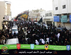تصاويري از مراسم سوگواري رحلت پيامبر در عربستان