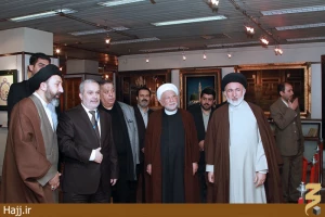 وزير اوقاف ار‌دن با سرپرست حجاج ايراني ديدار كرد+ تصوير