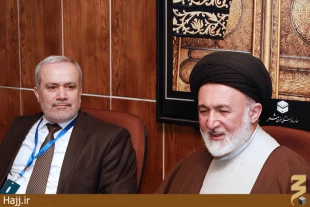 وزير اوقاف ار‌دن با سرپرست حجاج ايراني ديدار كرد+ تصوير