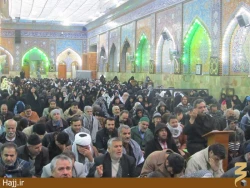 برگزاري مراسم قرائت دعاي ندبه زائران در عتبات