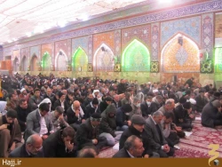 برگزاري مراسم قرائت دعاي ندبه زائران در عتبات