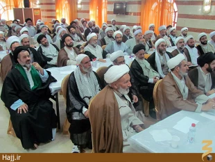 برگزاري هجدهمين جلسه روحانيون كاروان‌ها در مدينه