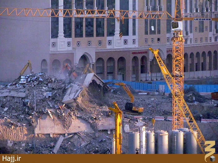 آخرين روند ساخت و ساز اطراف مسجدالنبي/تصاوير