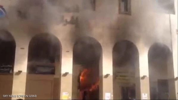 كشته شدن ۱۵ عمره گزار مصري در آتش سوزي مدينه