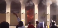 كشته شدن ۱۵ عمره گزار مصري در آتش سوزي مدينه