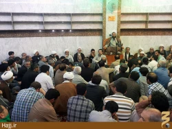 عزاداري وفات ام‌البنين در سرداب حرم قمر بني‌هاشم