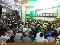 عزاداري وفات ام‌البنين در سرداب حرم قمر بني‌هاشم