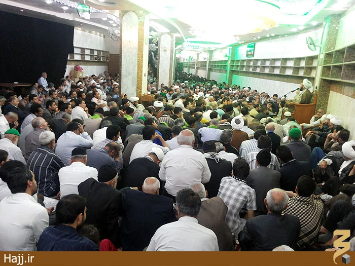 عزاداري وفات ام‌البنين در سرداب حرم قمر بني‌هاشم