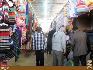 چرايي رويكرد زائران به حضور در بازارهاي كربلا+تصاوير