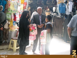 چرايي رويكرد زائران به حضور در بازارهاي كربلا+تصاوير