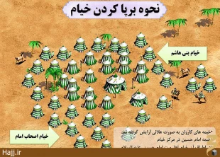حماسه و وقايع تاريخي عاشورا را تصويري مشاهده كنيد