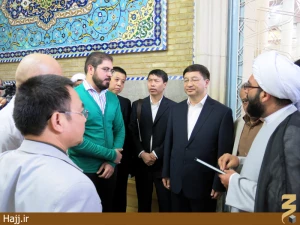 رایزنی‌های فرهنگی هیأت چینی‌ در شهر قم تصاویر