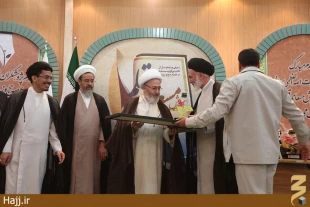 تجليل از سه مرجع تقليد در همايش مسعاي قلم