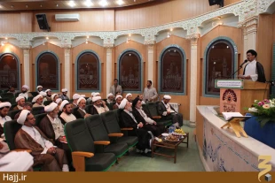 تجليل از سه مرجع تقليد در همايش مسعاي قلم