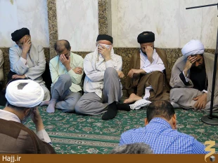برگزاري مراسم شهادت امام كاظم در سرداب حرم تصاوير