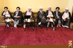 جشن ميلاد امام جواد دردفترآيت الله سيستاني مكه