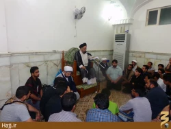 مراسم جشن ميلاد امام جواد در حرم علوي برگزار شد