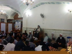 مراسم جشن ميلاد امام جواد در حرم علوي برگزار شد