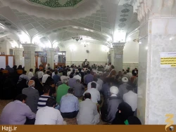 مراسم جشن ميلاد امام جواد در حرم علوي برگزار شد