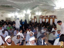 مراسم جشن ميلاد امام جواد در حرم علوي برگزار شد