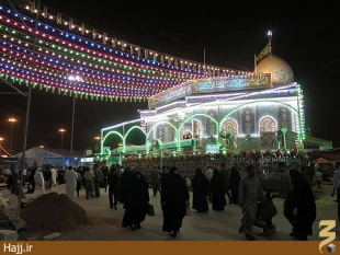 حال و هواي كربلا در شب ميلاد امام حسين عكس
