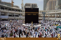 تصاوير جديد از حضور زائران در مسجدالحرام