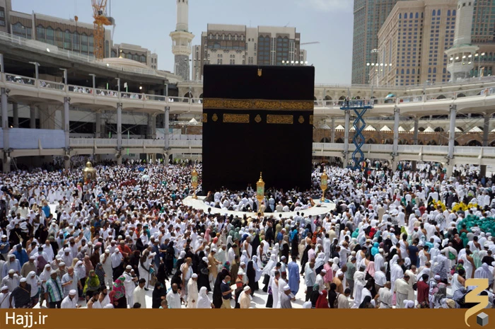 تصاوير جديد از حضور زائران در مسجدالحرام